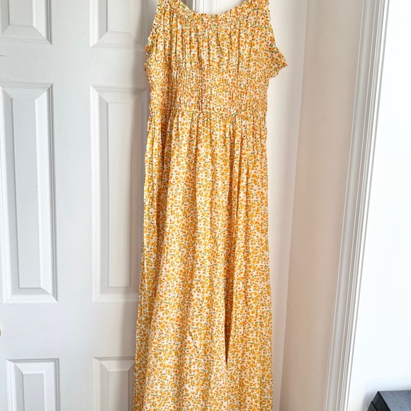 NWT Doen Emmaretta Dress in Clementine Daisy Fields - Picture 6 of 10